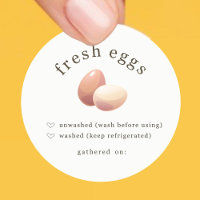 Egg Carton Label Washed Unwashed Refrigerate Info