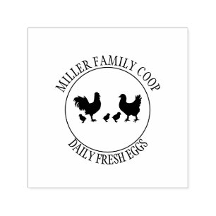 Egg Carton Personalised Egg Carton Label Farm Fres Self-inking Stamp