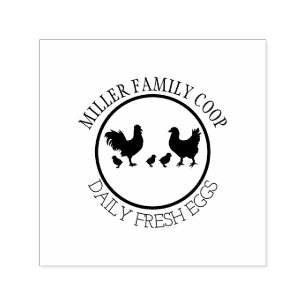 Egg Carton Personalised Egg Carton Label Farm Fres Self-inking Stamp