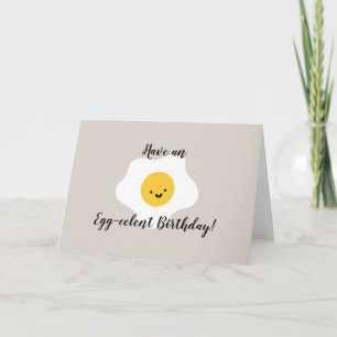 Egg-celent Birthday Card