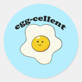 Egg-cellent Eggy Sticker