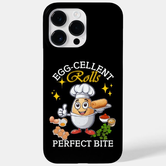 Egg-cellent Rolls Perfect Bite Case-Mate iPhone Case (Back)