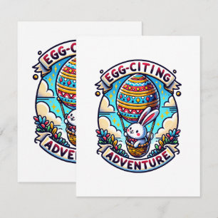 Egg-Citing Adventure Card