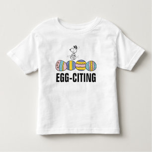 Egg-citing Snoopy Easter Toddler T-Shirt