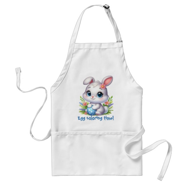Egg Colouring Time! Standard Apron (Front)