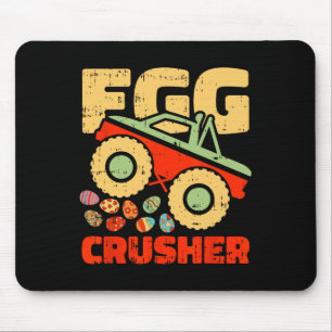 Egg Crusher Easter Monster Truck Funny Spring Boys Mouse Pad