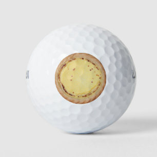 Egg Custard Tart Golf Balls