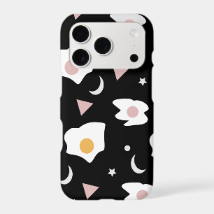 Egg Dinner Moon Confetti Pattern