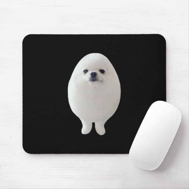 Egg Dog Meme Mouse Pad (With Mouse)