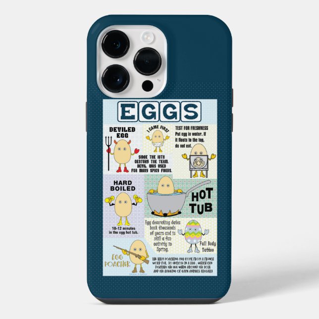 Egg Eggheads iPhone Case (Back)