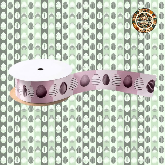 Egg Ensemble in Pink - Designer Satin Ribbon (Egg Ensemble in Pink - Designer Satin Ribbon)