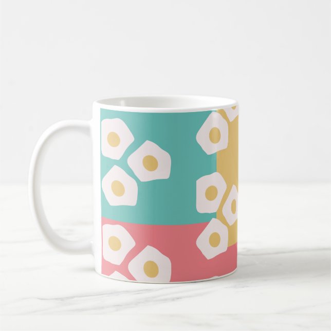 Egg Fried Breakfast Colourful   Brunch Kitchen  Coffee Mug (Left)