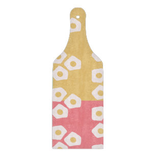 Egg Fried Breakfast Colourful Cutting Board