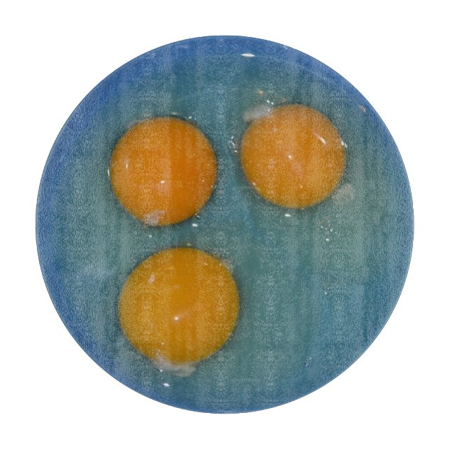 Egg Glass Cutting/Serving Board (Front)