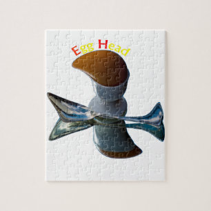 Egg Head Quirky Designs Jigsaw Puzzle