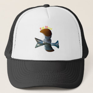 Egg Head Quirky Designs Trucker Hat
