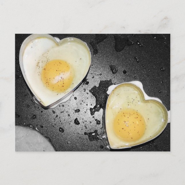 Egg Hearts Postcard (Front)