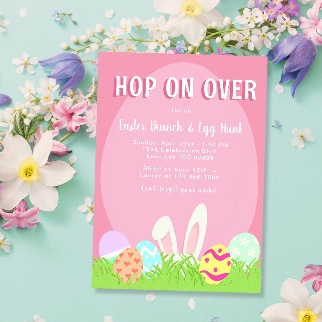 Egg Hunt and Easter Brunch Invitation (Creator Uploaded)