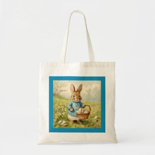 Egg Hunt Basket Tote Bag