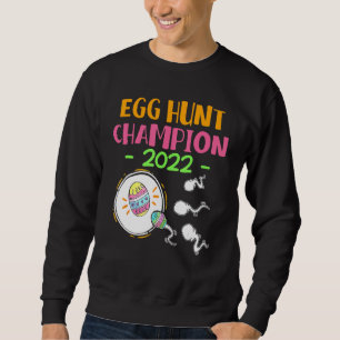 Egg hunt champion 2022 Easter Pregnancy Announceme Sweatshirt