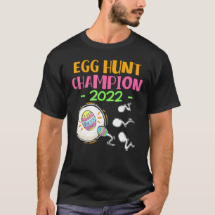 Egg Hunt Champion 2022 Easter Pregnancy Announceme T-Shirt