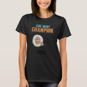 Egg hunt champion 2022 Easter Pregnancy Announceme T-Shirt