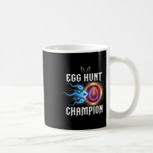 Egg Hunt Champion Funny Dad Easter Pregnancy Annou Coffee Mug