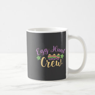 Egg Hunt Crew Cute Easter Egg For Boys Girls 3 Coffee Mug