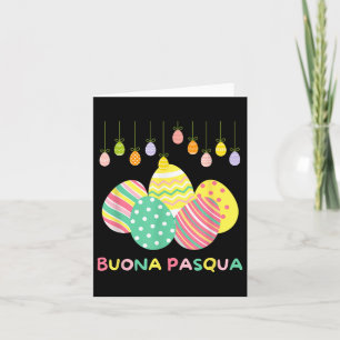 Egg Hunt Day Italian Happy Easter Italy Easter Buo Card