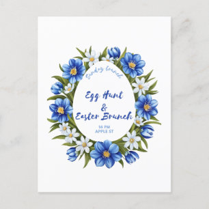 Egg hunt, Easter Brunch Postcard