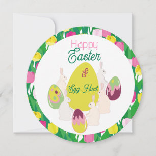 Egg hunt. Invitation