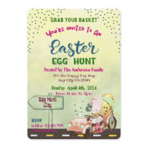 Egg Hunt Invitation