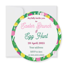 Egg hunt. Invitation