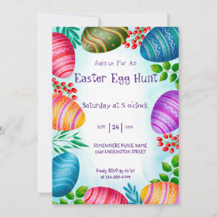 Egg Hunt Invitation – Fun & Festive Easter
