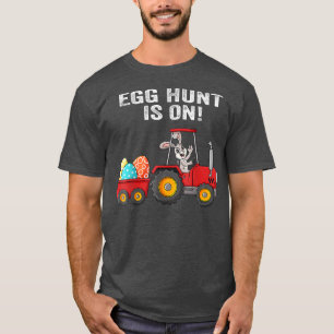 Egg Hunt Is On Easter Day Bunny Boys Girls Kids T- T-Shirt