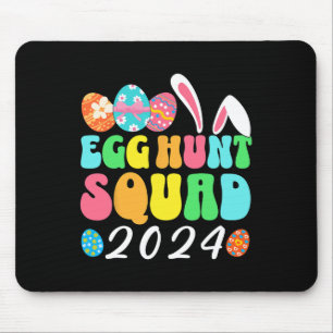 Egg Hunt Squad 2024 Easter Egg Hunting Crew Matchi Mouse Pad