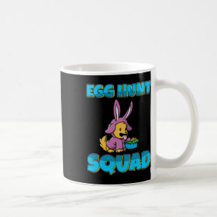 Egg Hunt Squad Cute Dog Puppy Easter Eggs Hunting Coffee Mug