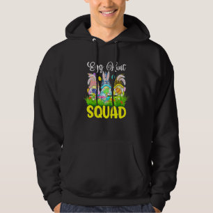 Egg Hunt Squad Gnomes Easter Day Bunny Hoodie