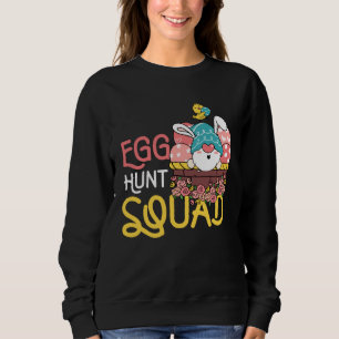 Egg Hunt Squad Hunting Season  Easter Day Sweatshirt