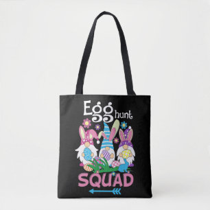 Egg Hunt Squad Tote Bag