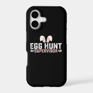 Egg Hunt Supervisor Funny Easter Bunny Rabbit