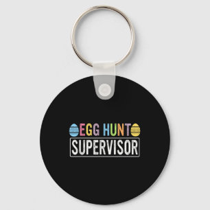 Egg Hunt Supervisor Matching Egg Hunting Mum Dad E Key Ring