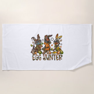 Egg Hunter Beach Towel