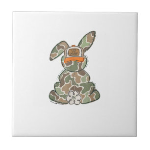 Egg Hunter Camo Easter Toddler Easter Day Camo Eas Ceramic Tile