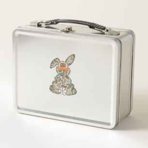 Egg Hunter Camo Easter Toddler Easter Day Camo Eas Metal Lunch Box