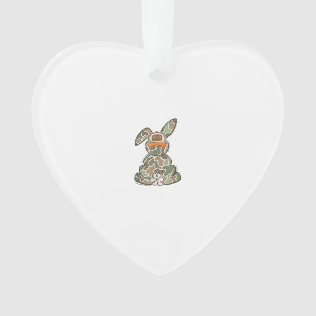 Egg Hunter Camo Easter Toddler Easter Day Camo Eas Ornament (Front)