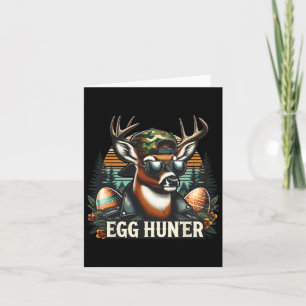 Egg Hunter Deer Buck Byckward Cap Deer Hunting Eas Card