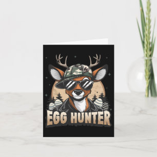 Egg Hunter Deer Buck Byckward Cap Deer Hunting Eas Card