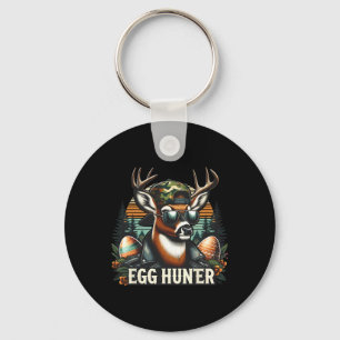 Egg Hunter Deer Buck Byckward Cap Deer Hunting Eas Key Ring