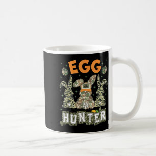 Egg Hunter Deer Buck Camo Cap Deer Hunting Easter Coffee Mug